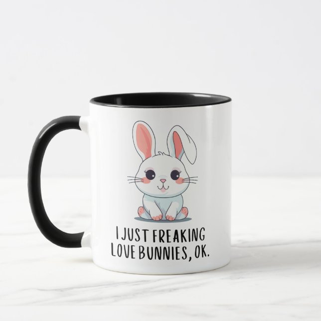 Caneca Eu Só Estraguei Coelhinhos De Amor Ok (Esquerda)