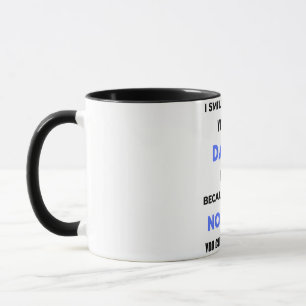 Caneca Eu Sorrio Porque Você É Meu Papai bl