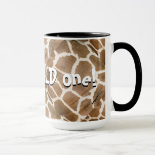 Caneca Eu sou a Impressão Selvagem de Um Animal