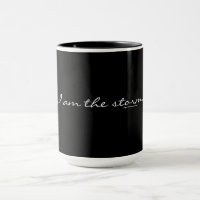Eu sou a tempestade. .and que eu preciso o café