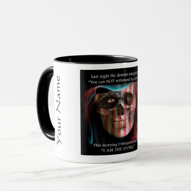 Caneca Eu sou a Tempestade - Coffee Mug (Frente Esquerda)