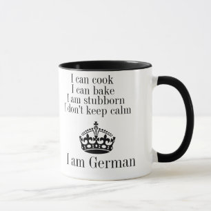 Caneca Eu sou alemão
