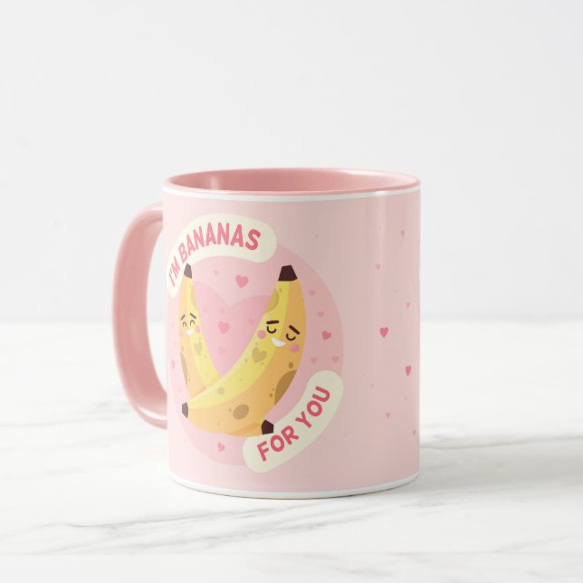 Caneca Eu sou Banana para você (Frente Esquerda)