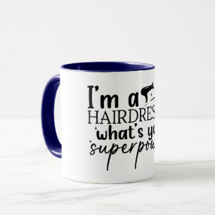 Caneca Eu Sou Cabeleireiro, Qual É Seu Superpoder?