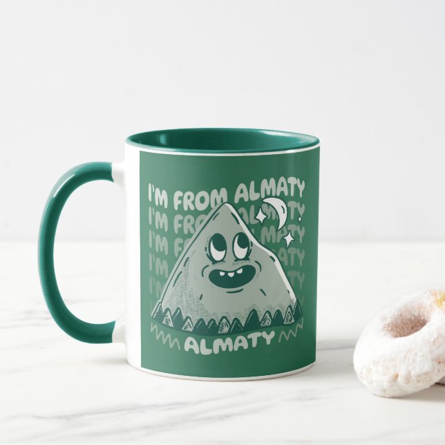 CANECA EU SOU DE ALMATY KAZAKHSTAN (Com Donut)