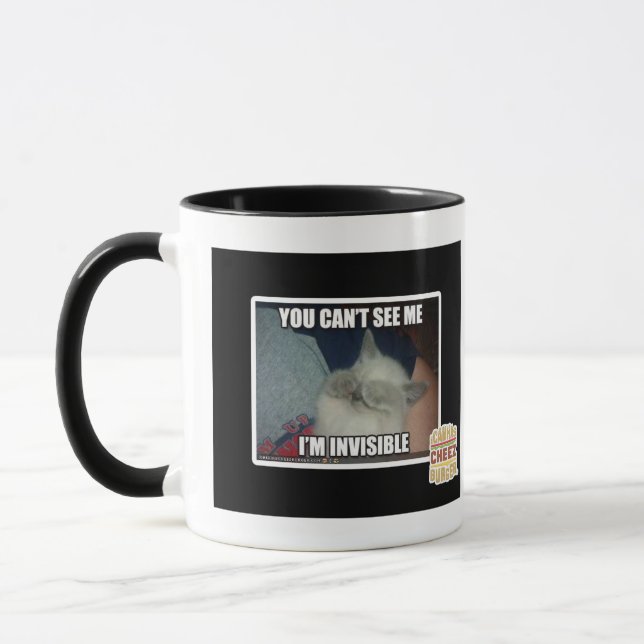 Caneca Eu sou invisível (Esquerda)