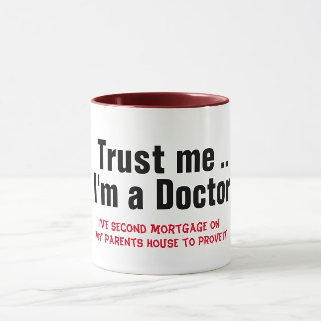Caneca eu sou o médico segundo médico hipotecário trocadi (Centro)