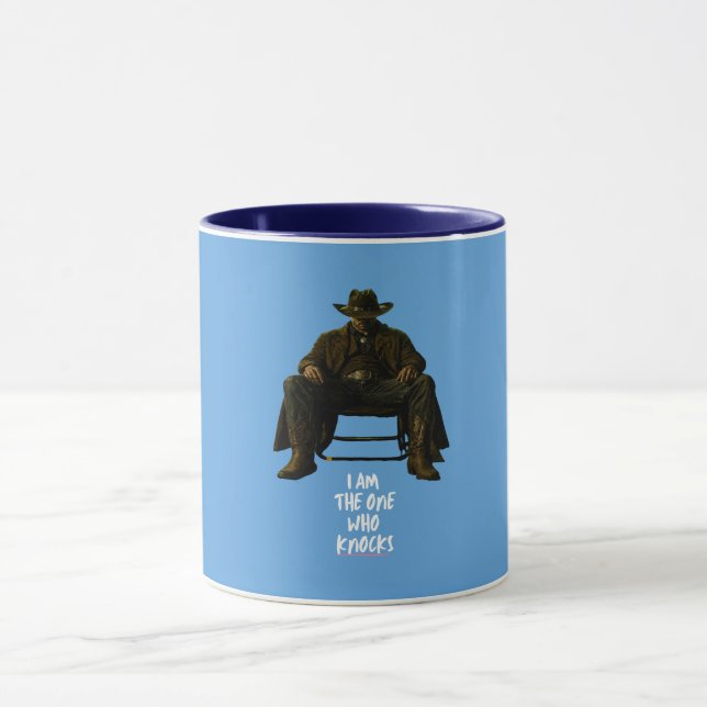 Caneca Eu Sou Quem Bate | Citação Icônica de Café  (Centro)