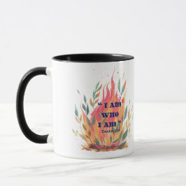 Caneca EU SOU QUEM SOU | Êxodo 3:14 Cristão