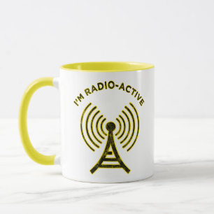 Caneca Eu sou radioativo