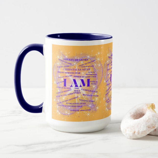 Caneca Eu sou Shekinah Glory Coffee Mug (Com Donut)