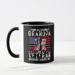 Caneca Eu Sou Um Pai Avô Veterano Pai Divertido Aposentad