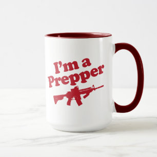 Caneca Eu sou um Prepper