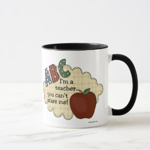 Caneca Eu sou um professor… que você não pode susto m