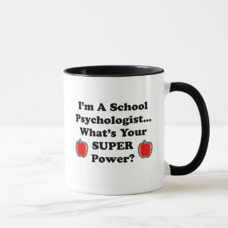 Caneca Eu sou um psicólogo da escola
