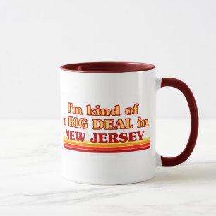 Caneca Eu sou um tipo de grande acordo em Nova Jersey