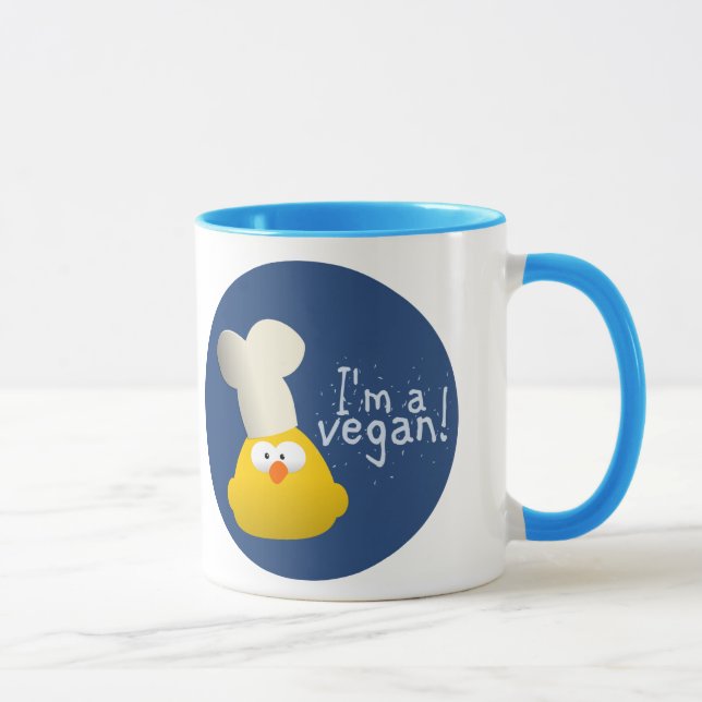 Caneca eu sou um vegan (Direita)