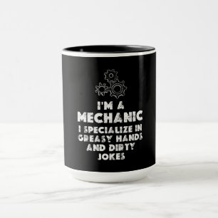 Caneca Eu Sou Uma Engraçada Mecânica