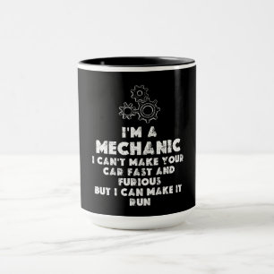 Caneca Eu Sou Uma Engraçada Mecânica