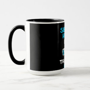 Caneca Eu sou uma mãe siberiana husky é assim que eu fa
