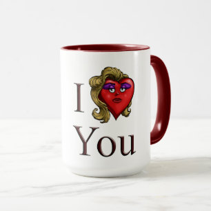Caneca Eu Te Amo Ela Coração
