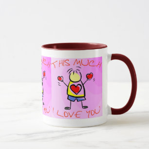 Caneca Eu te amo este muito (1)