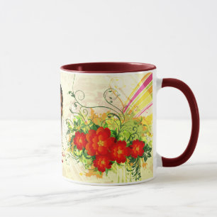 Caneca Eu Te Amo Jesus / Abstrato Art 42A Mug