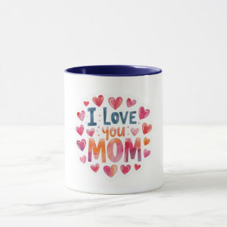 Caneca Eu Te Amo Mãe