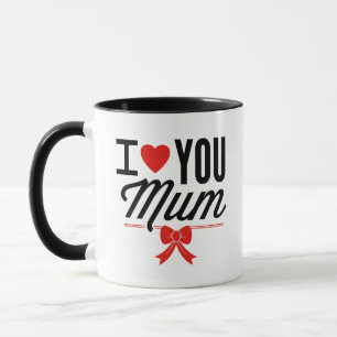 Caneca Eu Te Amo Mãe Café Mug