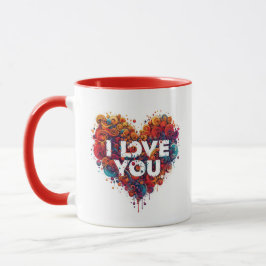 Caneca Eu Te Amo Mogas De Café