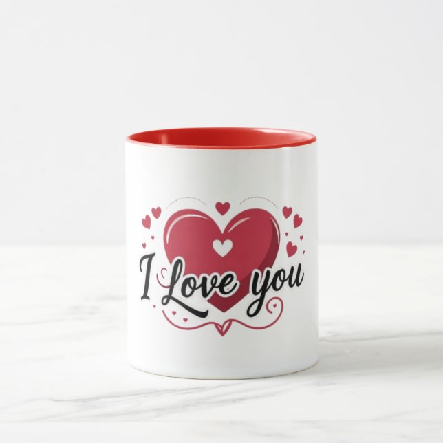 Caneca Eu Te Amo Muito (Centro)