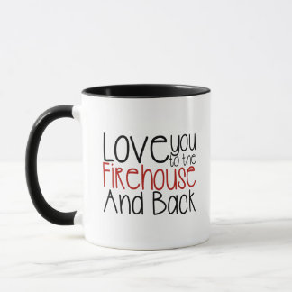 Caneca Eu te amo no Firehouse e de volta