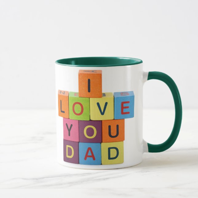 Caneca Eu Te Amo Pai Mug (Direita)