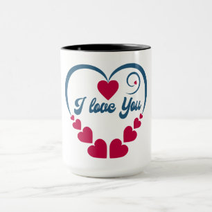 Caneca Eu te amo presente