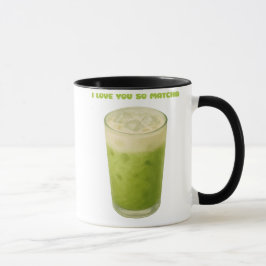 CANECA EU TE AMO TÃO CORPO, MATCHA GREEN TEA AMOR