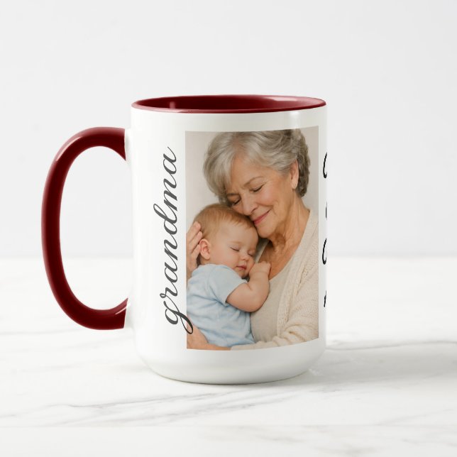 Caneca Eu Te Amo Vovó | Dia dos Avós (Esquerda)