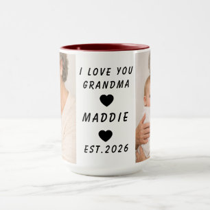 Caneca Eu Te Amo Vovó Dia dos Avós