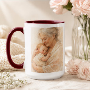 Caneca Eu Te Amo Vovó Dia dos Avós