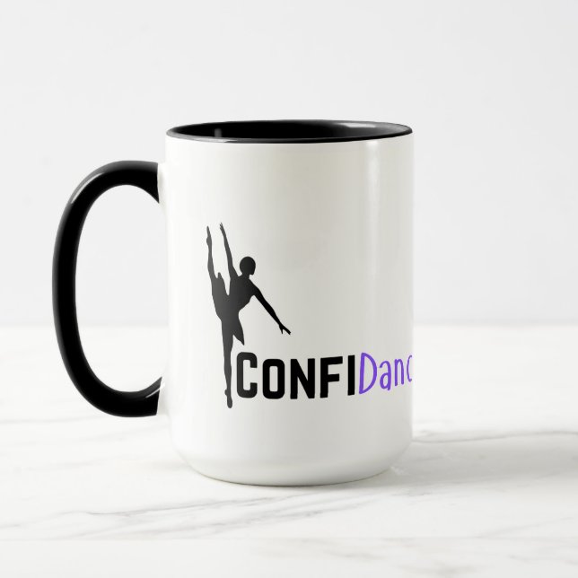 Caneca Eu tenho ConfiDance! - Dança (Esquerda)