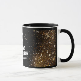 Caneca Eu tenho depressão, brilho e molho