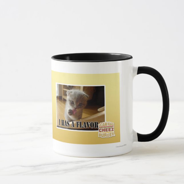 Caneca Eu tenho um sabor (Direita)