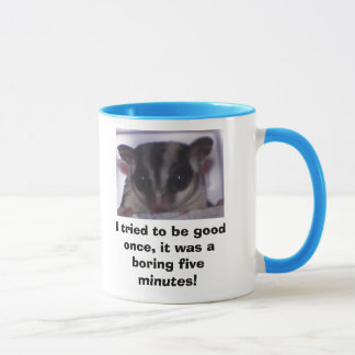 Caneca Eu tentei ser bom uma vez, ele…