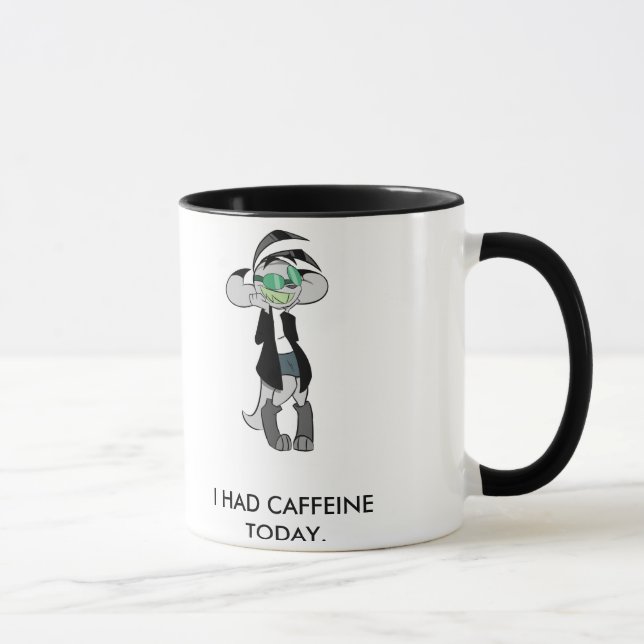 CANECA EU TIVE A CAFEÍNA HOJE (Direita)