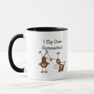 Caneca Eu Viro Camisetas de Ginástica e Presentes