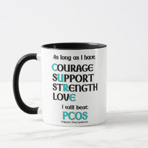 Caneca Eu vou bater PCOS Mug