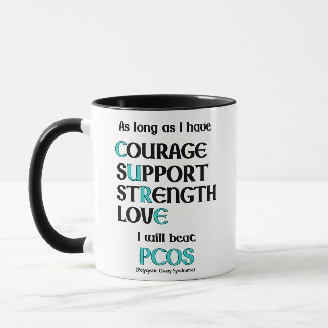 Caneca Eu vou bater PCOS Mug (Esquerda)
