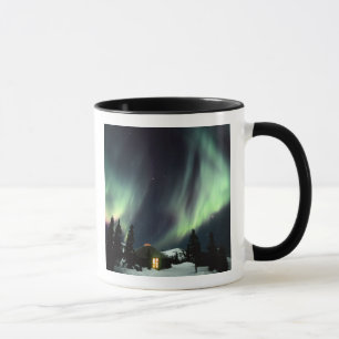 Caneca EUA, Alasca, Chena Hot Springs. Aurora