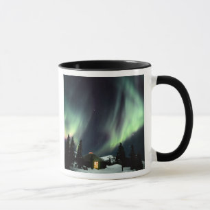 Caneca EUA, Alaska, Chena Hot Primaveras.Aurora
