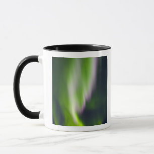 Caneca EUA, Alaska, Chena Hot Primaveras. Aurora Borealis