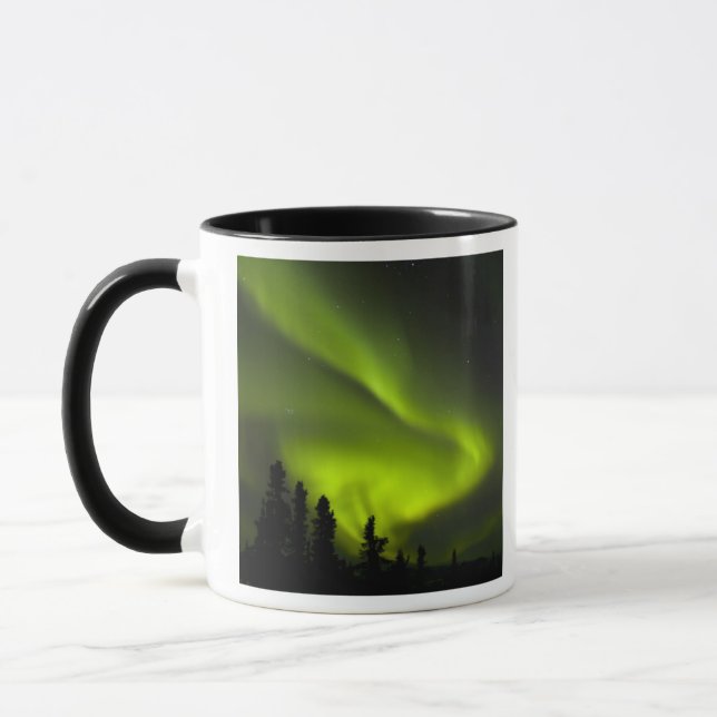 Caneca EUA, Alaska, Chena Hot Primaveras. Aurora Borealis (Esquerda)